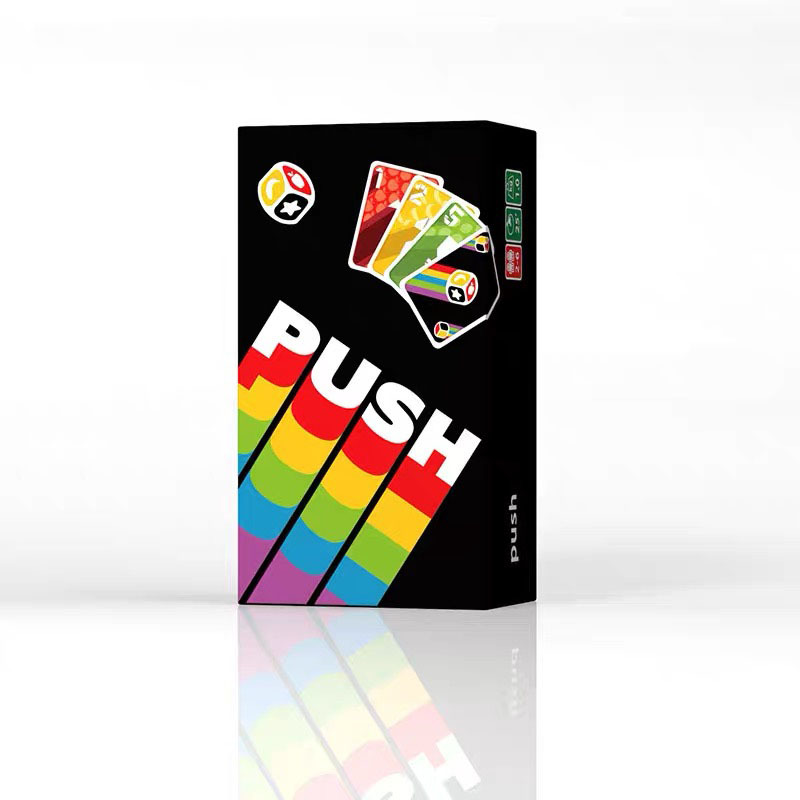 Push Up Board - Карточная игра «Пуш» Стратегическая настольная игра