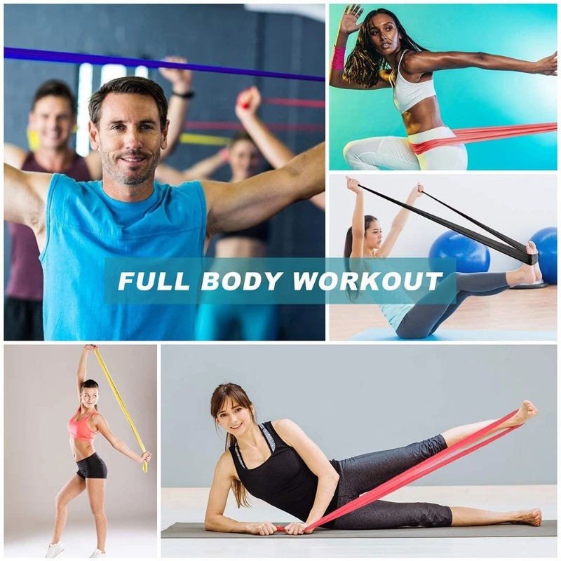Эластичные ленты для тренирово – обзор и цена Yoga Fitness Resistance Band