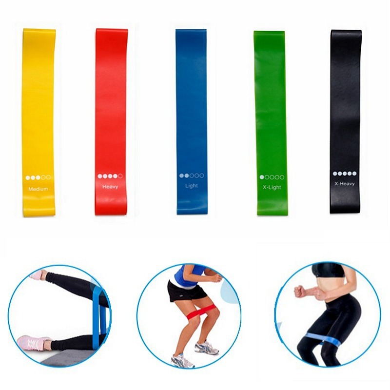 Универсальные эластичные ленты – обзор и цена Yoga Fitness Resistance Band