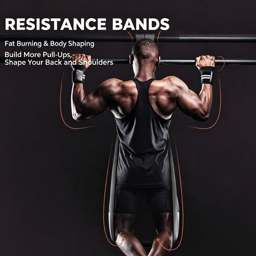 Утолщенные эластичные ленты со – обзор и цена Yoga Fitness Resistance Band