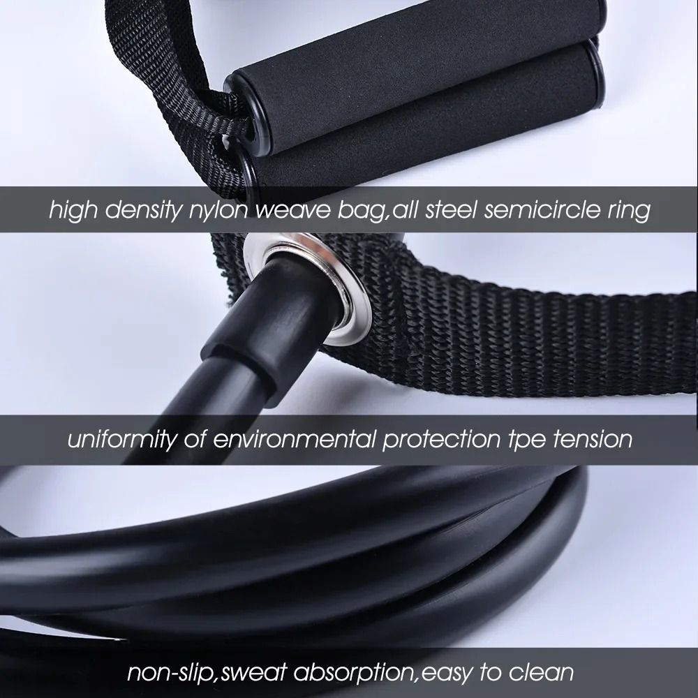 Эспандер с ручками, трос для т – обзор и цена Yoga Fitness Resistance Band